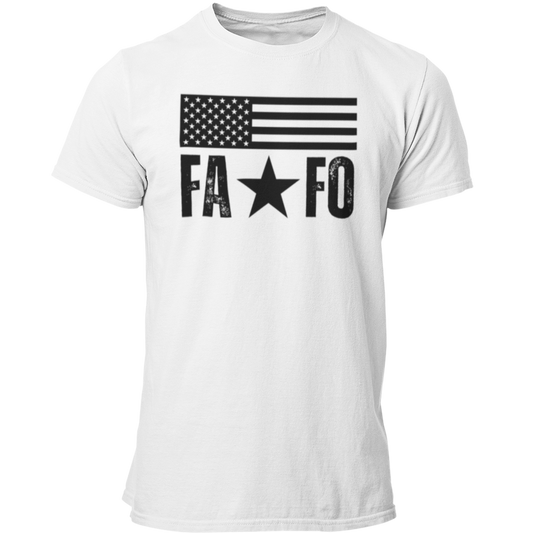 Men's FAFO Star American Flag T-Shirt