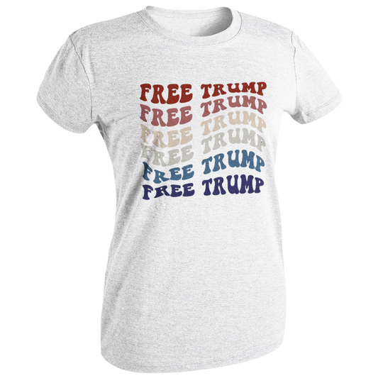 Women’s Free Trump Comfort Colors 1717 T-Shirt