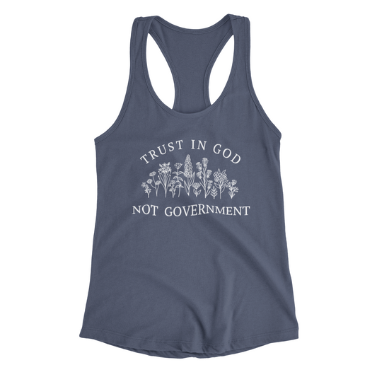 Women’s Trust God Not Government Tank Top