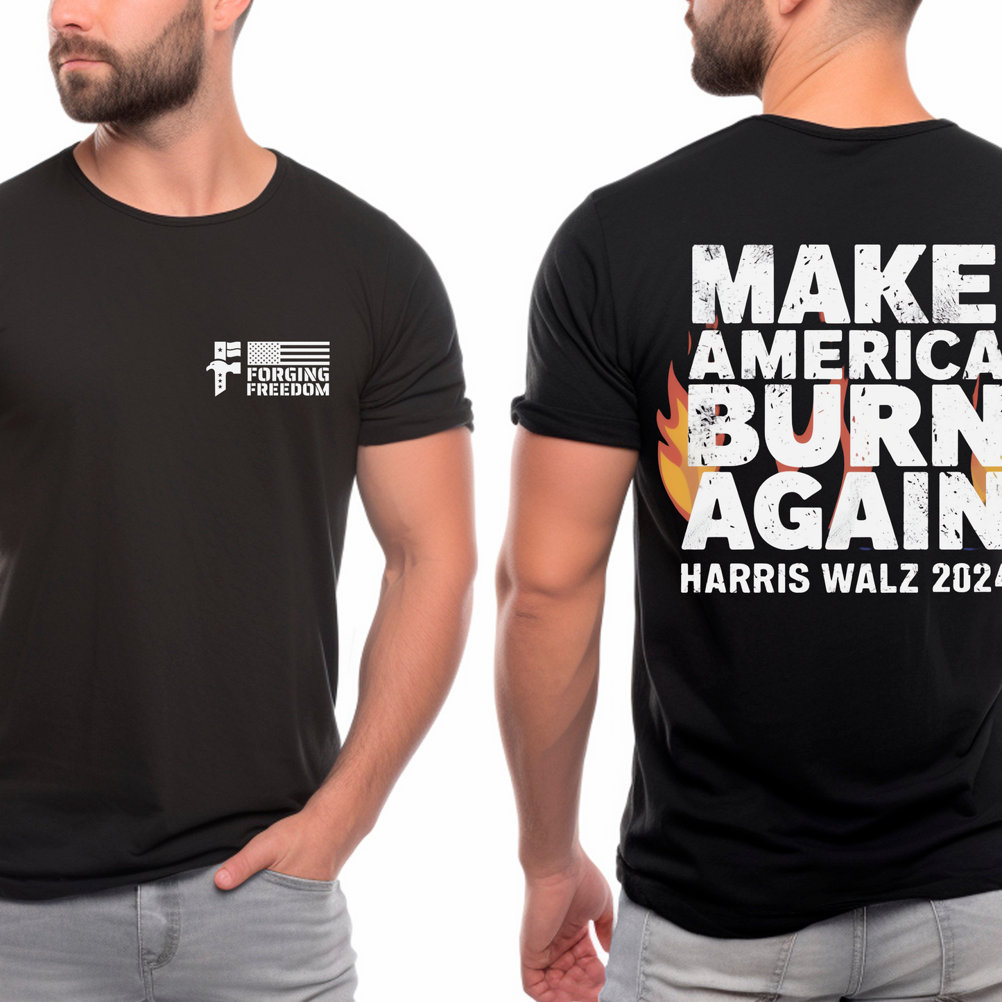 Men's Make America Burn Again T-shirt