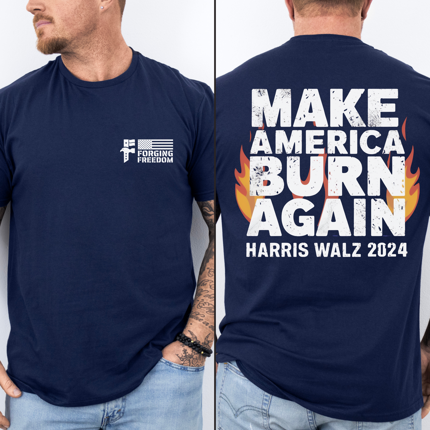 Men's Make America Burn Again T-shirt