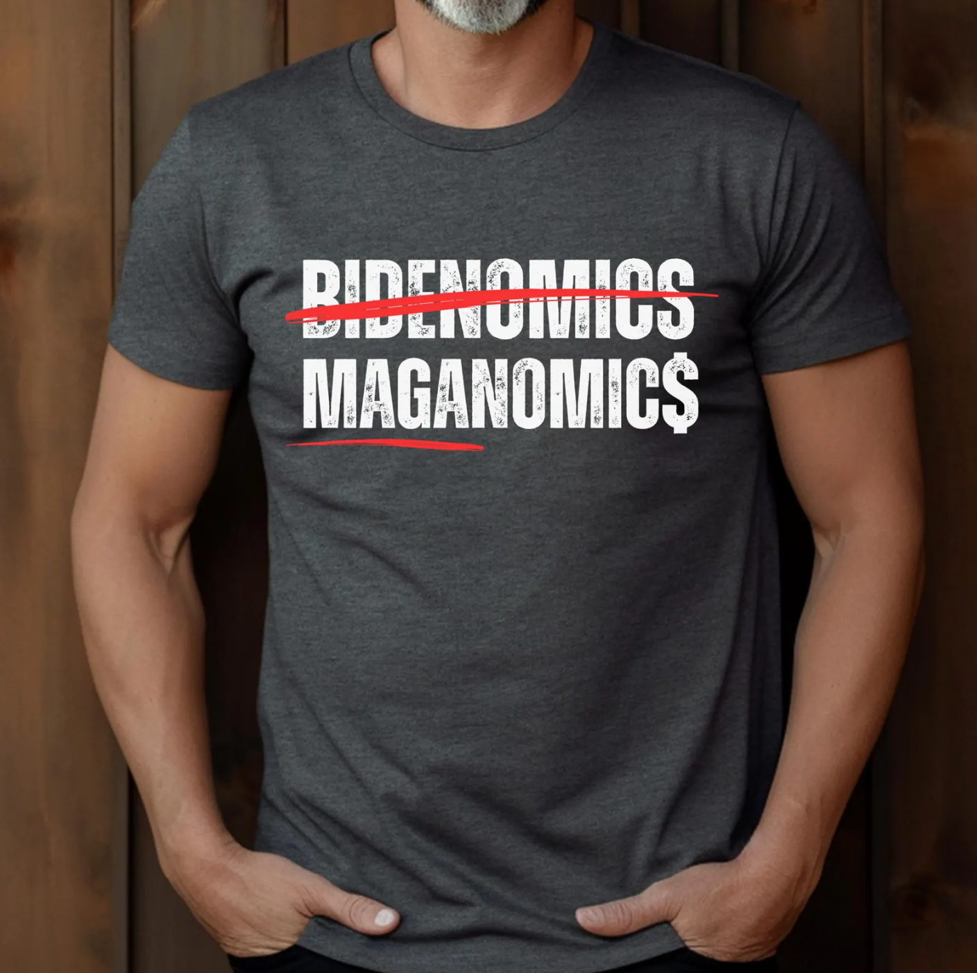 Men's Maganomics Not Bidenomics T-Shirt