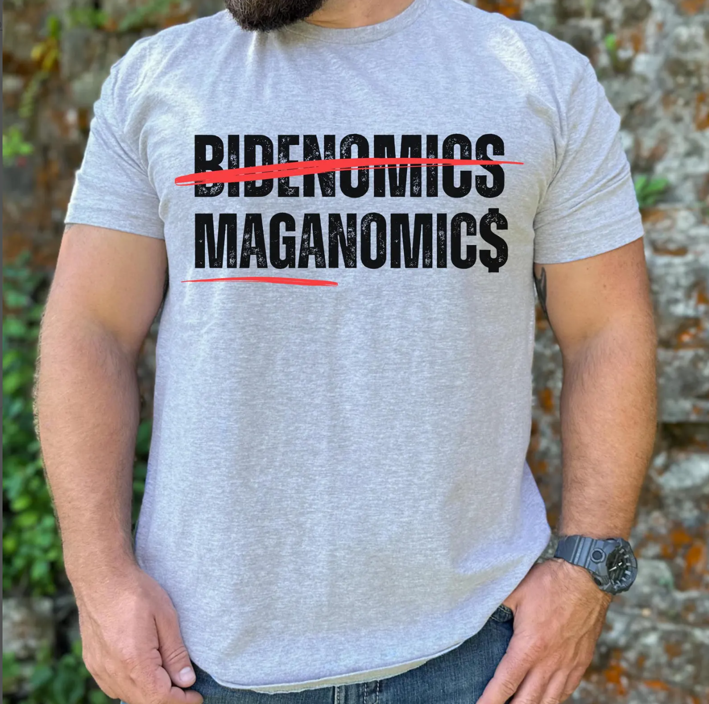 Men's Maganomics Not Bidenomics T-Shirt