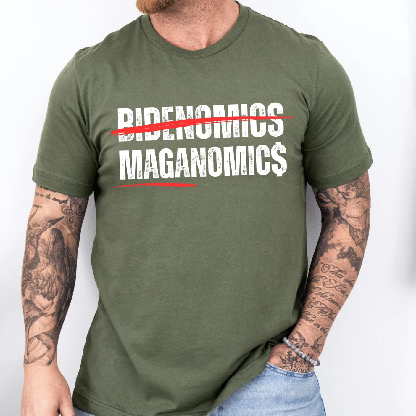 Men's Maganomics Not Bidenomics T-Shirt