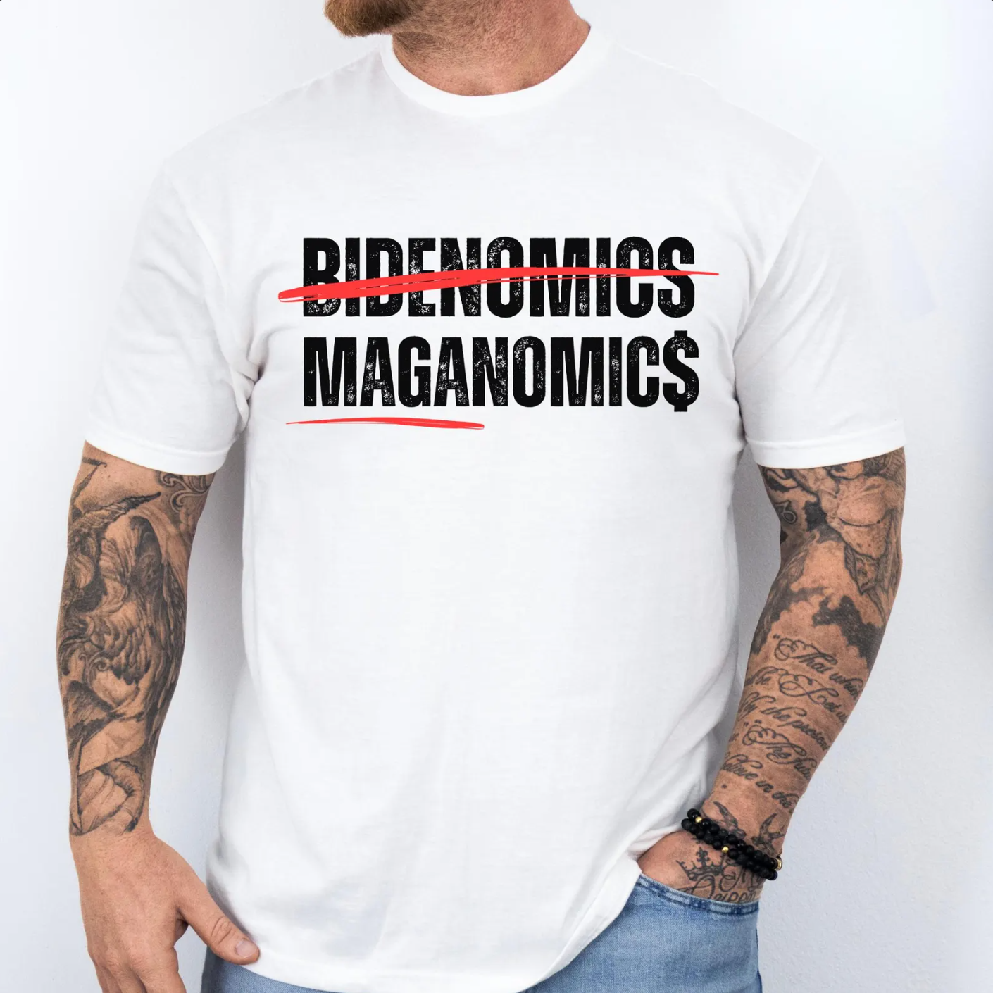 Men's Maganomics Not Bidenomics T-Shirt