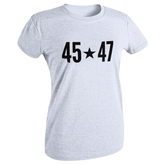 45 to 47 star Trump Triumph TShirt 2024