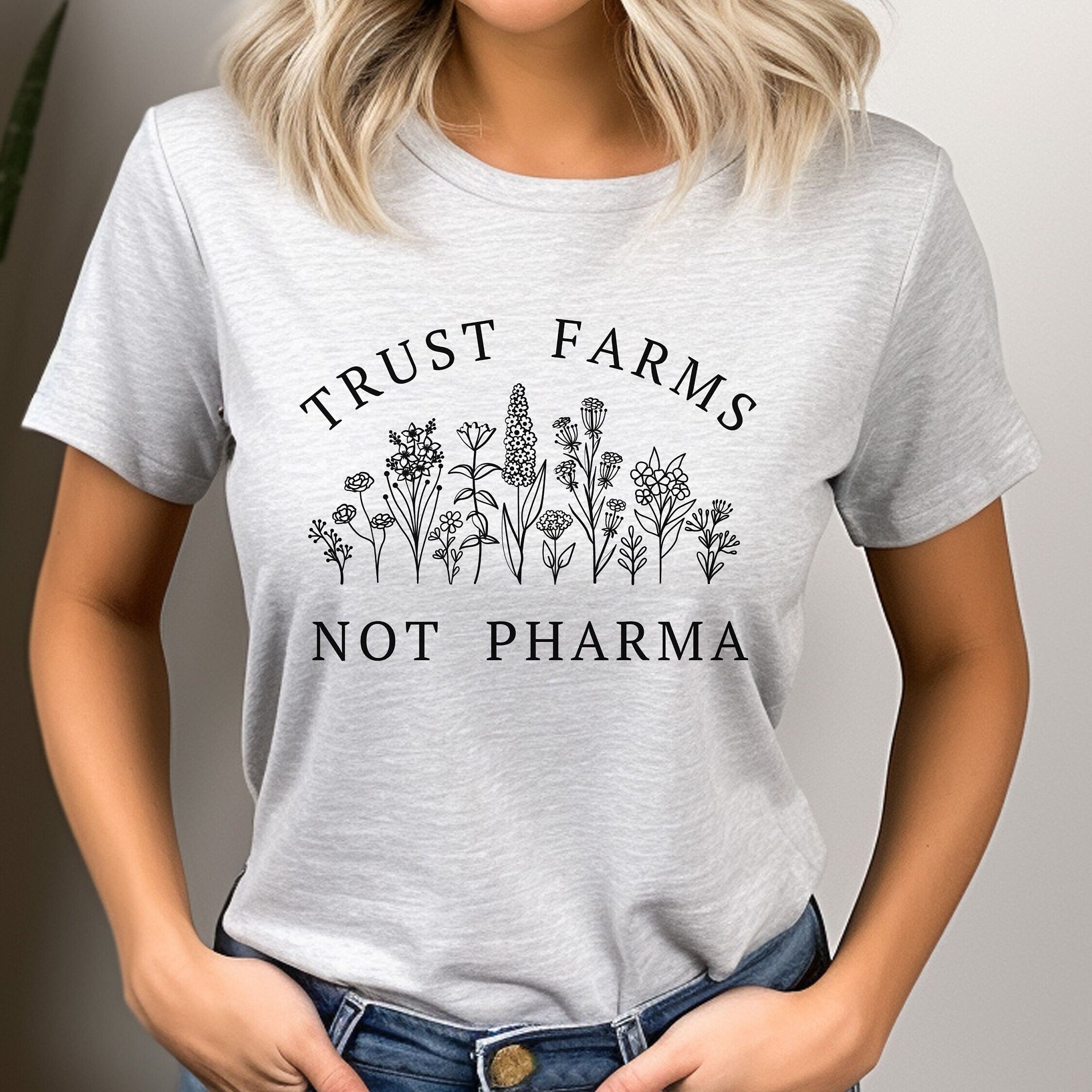 Women's Trust Farms Not Pharma T-Shirt