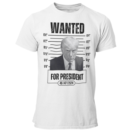 Trump Mugshot WANTED for President 45 | 47 | 2024